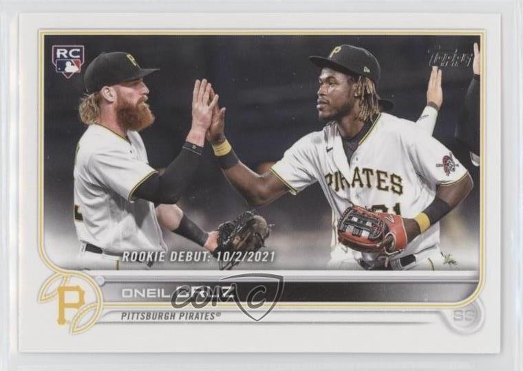 2022 Topps Update Rookie Debut Oneil Cruz #US113 Rookie RC y0i