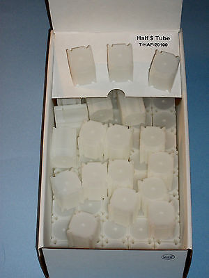 COIN SAFE- Made in America 50 FIFTY QUARTER SIZE SQUARE Coin Tubes
