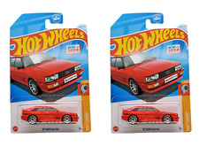 2024 Hot Wheels '87 Audi Quattro #102 Red - Set of 2