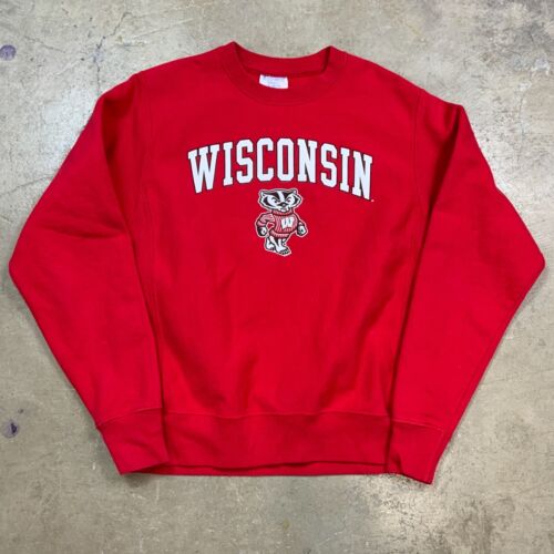 Champion Reverse Weave University of Wisconsin Badgers Sz Small - Picture 1 of 6
