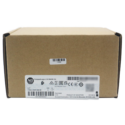 New Allen Bradley 1769-L16ER-BB1B CompactLogix L16 384KB Controller Ethernet/IP.