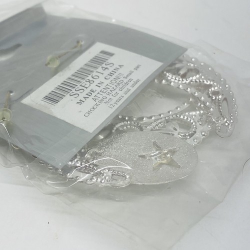 Neu Damen Ohrringe Halbmond Form Muster Einzel Paar Modeschmuck 2" Zoll - Bild 5 von 5
