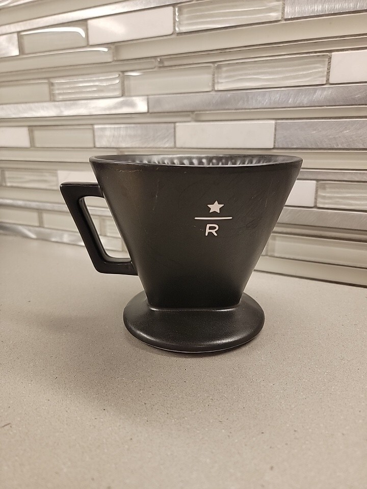 Starbucks Reserve Pour Over Cone / Coffee Drip Black RARE | eBay