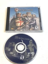 Lot 2 Stronghold Crusader Fire Fly Take Two Castle Sim PC Cdrom Game 2002 2001