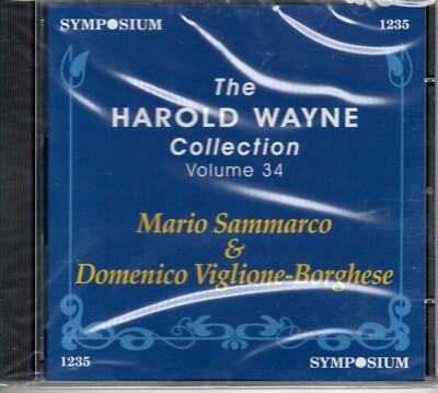 HAROLD WAYNE COLLECTION VOLUME 34 - MARIO SAMMARCO - DOMENICO VIGLION-BORGHESE