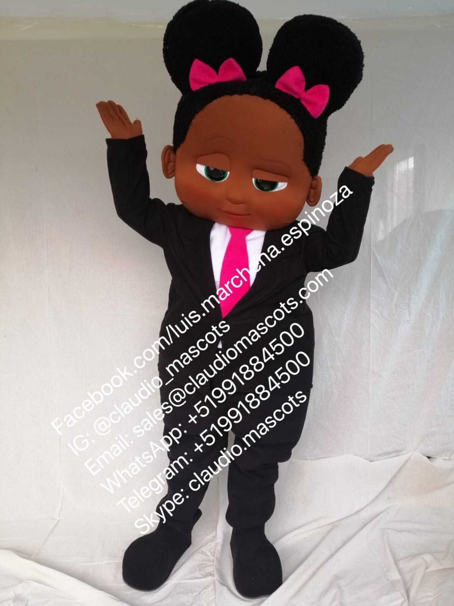 Boss Girl Baby Mascot Costume cosplay botarga halloween cartoon