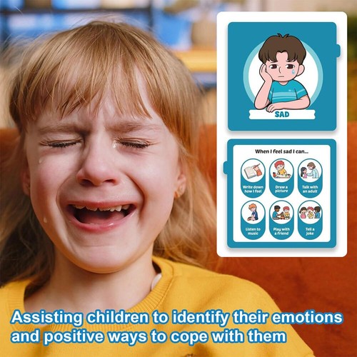 A Visual Feelings Chart Children's Feelings and Emotions Book Gift SW - Picture 6 of 15