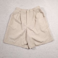 Vintage IC Isaacs Mom Shorts Women's 16 Tab High Rise Elastic Waist Baggy Woven