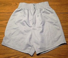 Alleson Athletics Baseball Softball Coach's Shorts, Women's Small, Grey
