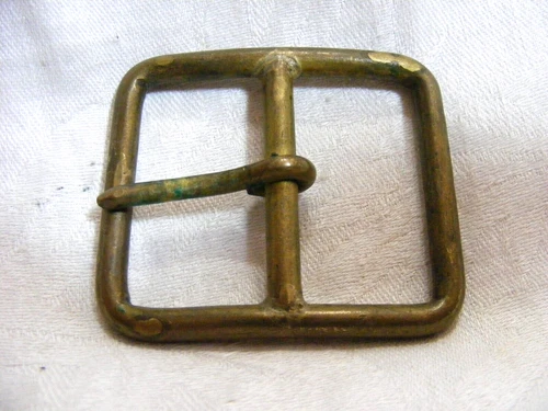 Vintage Pre-WW1 U.S. Military Brass Belt Buckle 18-c