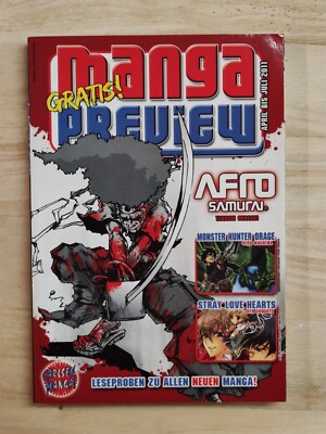 Manga Preview April bis Juli 2011 - Carlsen Manga