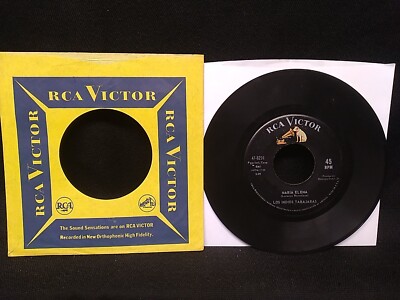 Los Indios Tabajaras Maria Elena / Jungle Dream 45 RPM RCA Victor 47-8216 1963