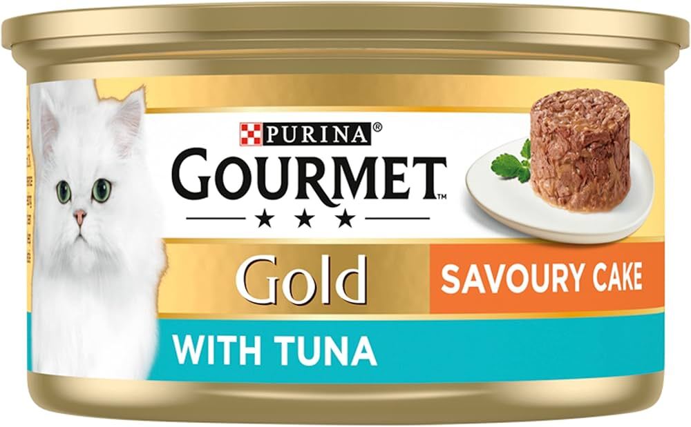 Gourmet Gold Savoury Cake Tuna Cat Food, 85g 12 Pack for sale