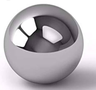 (100) 3/16'' Inch Chrome Steel Bearing Balls (G25 Precision - AISI 52100)