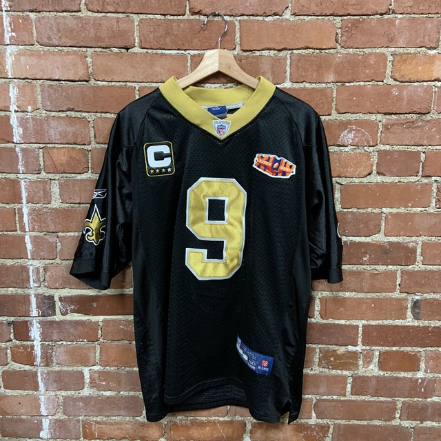Reebok Authentic Drew Brees New Orleans Saints Super Bowl Jersey Sz 50