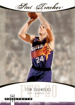 Tom Chambers - 2007-08 Fleer Hot Prospects - Stat Tracker #ST-33