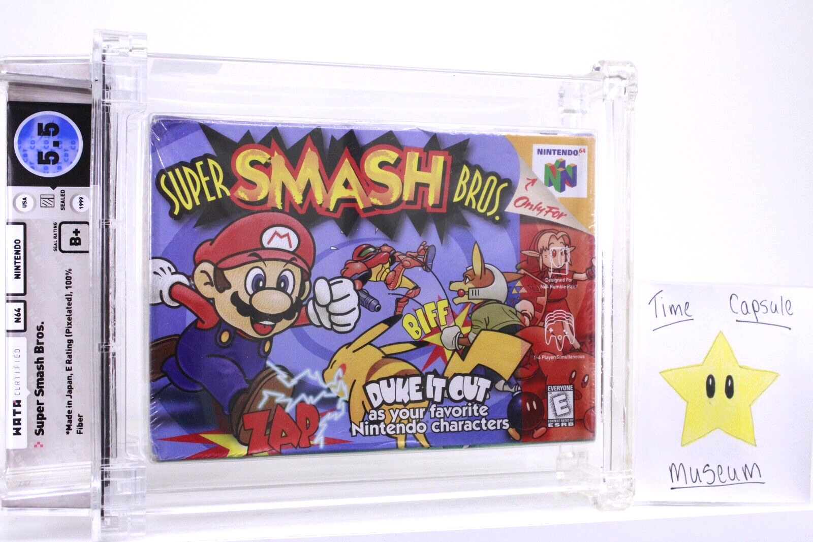 Nintendo 64 Super Smash Bros 64 N64 Factory Sealed VERY RARE