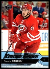 2016-17 Upper Deck Young Guns Trevor Carrick Rookie Carolina Hurricanes #230