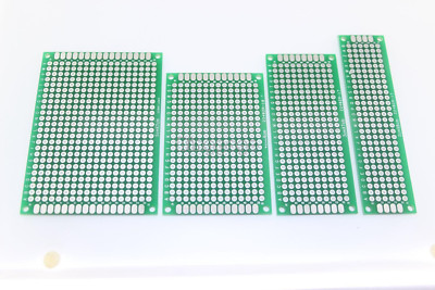 10PCS Double Side Prototype PCB Tinned Universal Breadboard 2x8cm - 9x15cm