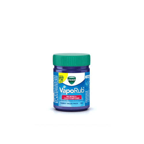 Vicks VapoRub Vapour Rub Congestion Cold Headache Relief Eucalyptus Baby Inhaler - 第 3/11 張圖片