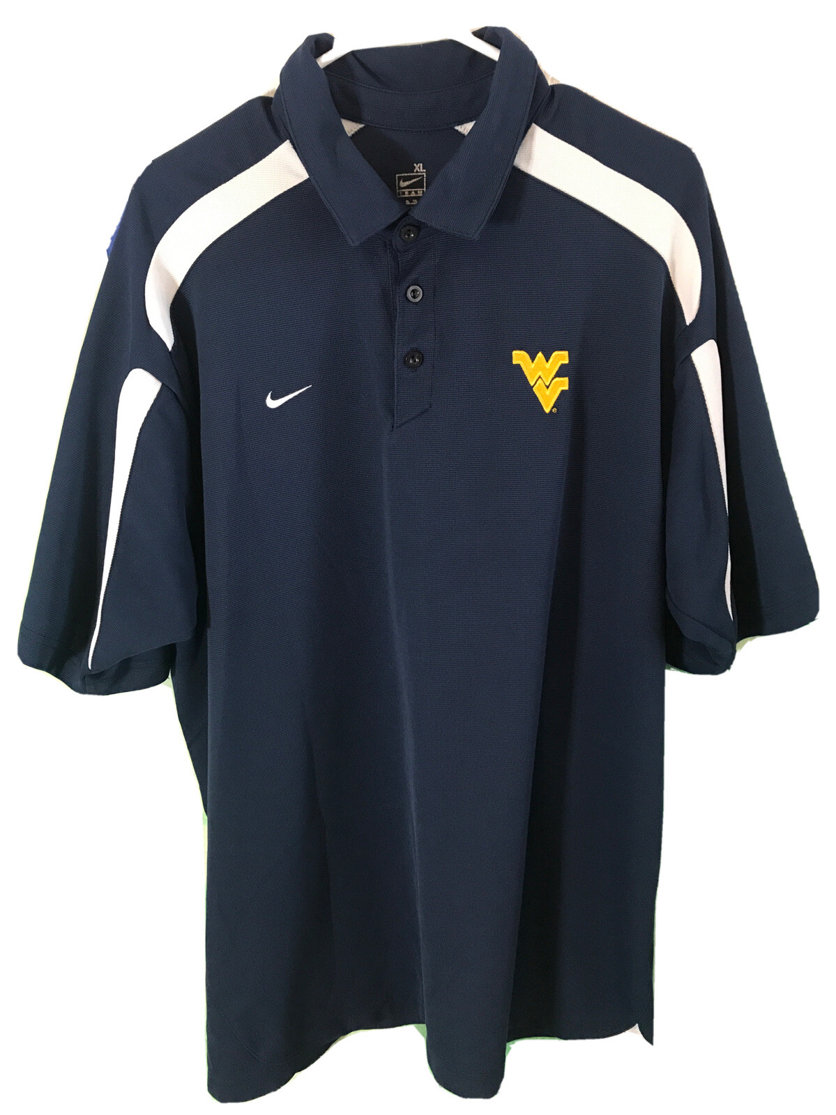 West Virginia Nike Short Sleeve Polo 