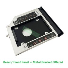 with Bezel 2nd HDD hard drive caddy For Lenovo IdeaPad 300-15IBR 300-15ISK SATA