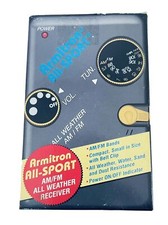 NEW Armitron All-SPORT AM/FM All Weather Receiver Radio NEW