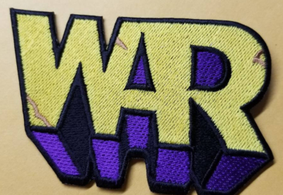 #ad #ad War Ramp;B and progressive soul band Embroidered Patch approx 2.25x3.5quot; $8.99