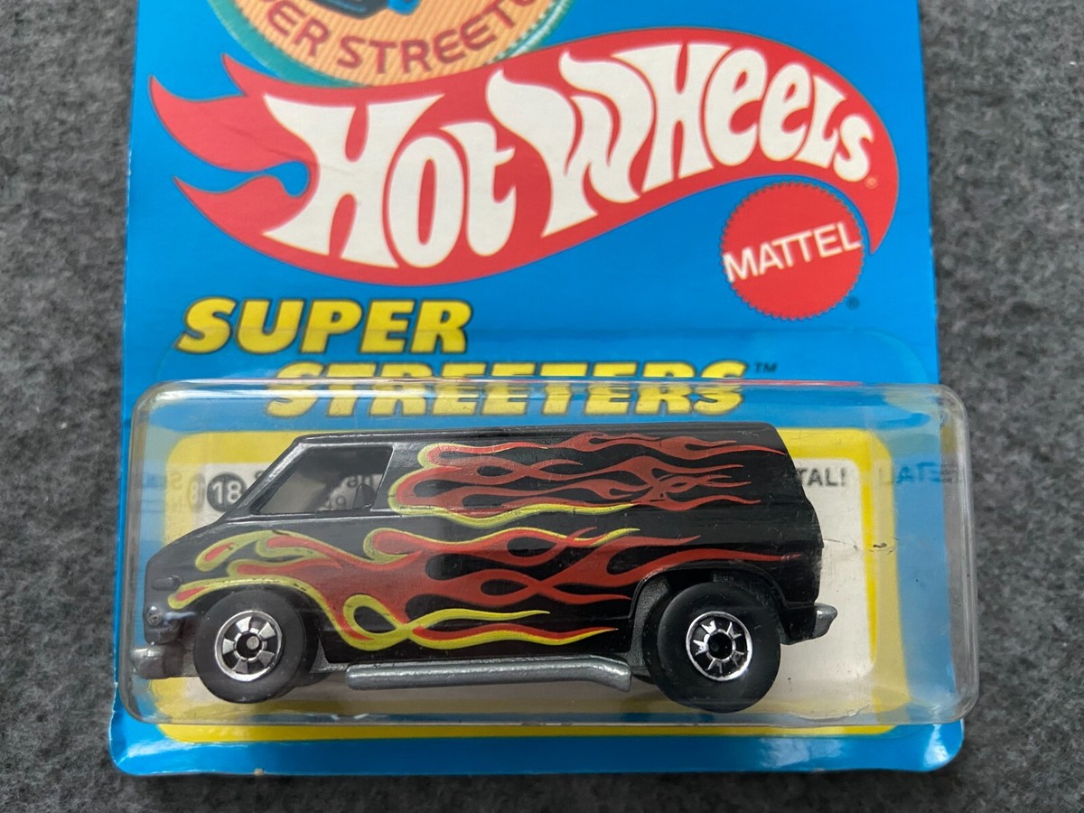HOTWHEELS レアSUPER VAN ホットウィール スーパーバン Vintage 1985 Hot Wheels Super Van - Blue Kellogg's Mail In