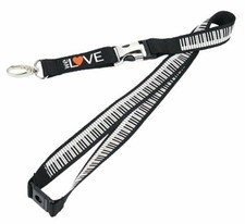 Music Lanyard - "We Love Keyboards" - Music Gift - Music Student  Teachers...