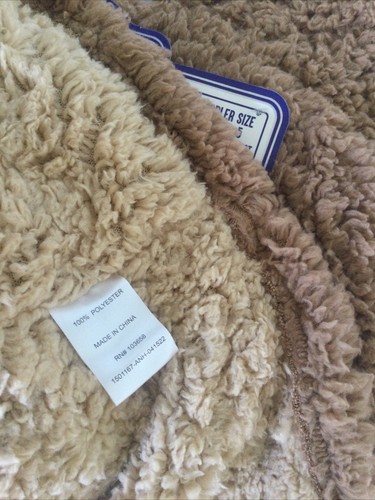 IMG SHERPA OVERSIZED HOODED COOL BEAR BLANKET FRONT POCKETS TODDLER SIZE 3-5 NWT - Picture 14 of 15