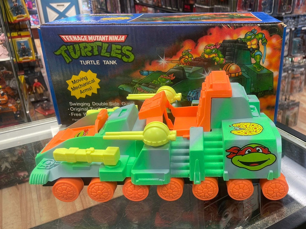 Argentinian KO Turtle Tank (Vintage TMNT Ninja Turtles, Playmates