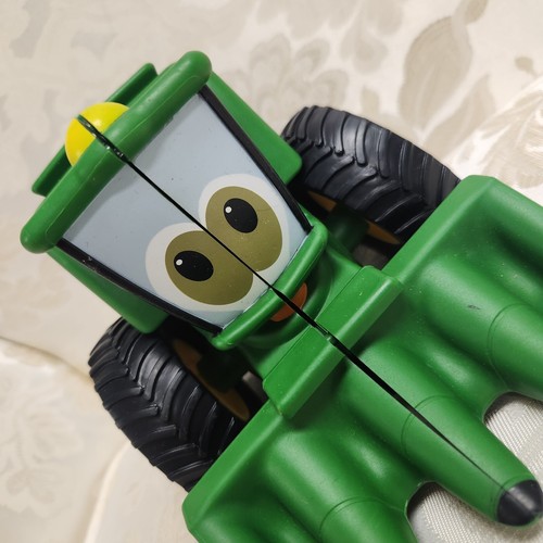 John Deere Tractor COREY COMBINE'S It's Combine Time Book Toy Farm Tomy - Picture 3 of 12