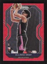 Allisha Gray 2021 Panini Prizm WNBA Prizms Ruby Wave Dallas Wings #48