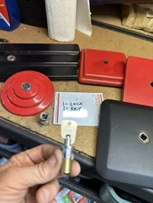 1 locks 1 key for MOST Bulk GUMBALL CANDY VENDING MACHINE Oak Northwestern Eagle