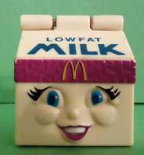 Vintage 1993 McDonald's Low-Fat Milk Carton Happy Meal Toy Changeables