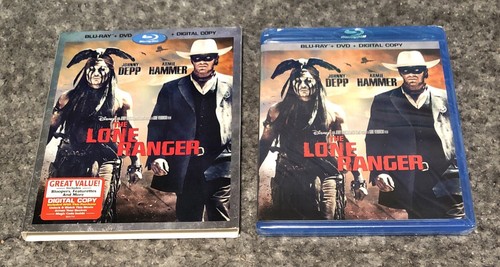 The Lone Ranger (Blu-ray, 2013) W/ SLIPCOVER **BRAND NEW!**