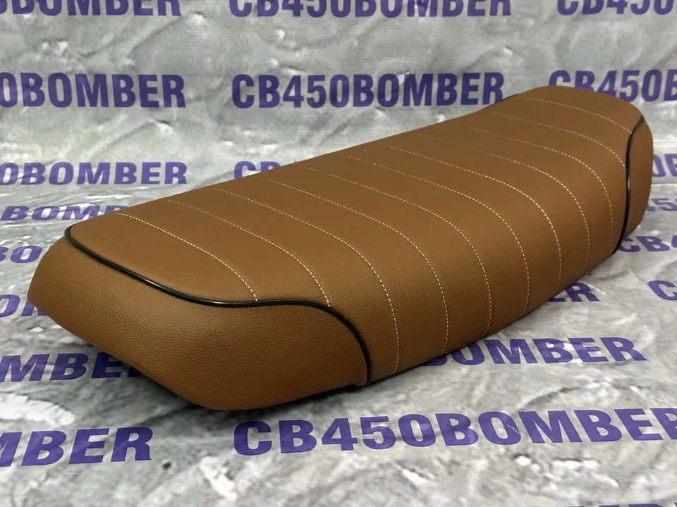 1973 To 1976 Honda CB 200 CB200 CB200T Twin low profile motorcycle seat new. - Image 4 of 4