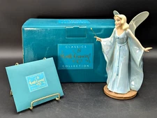 WALT DISNEY BLUE FAIRY MAKING DREAMS COME TRUE FROM PINOCCHIO W/BOX & COA WDCC