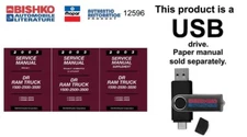 2003 Dodge DR Ram 1500/2500/3500 Truck Shop Service Repair Manual USB Drive