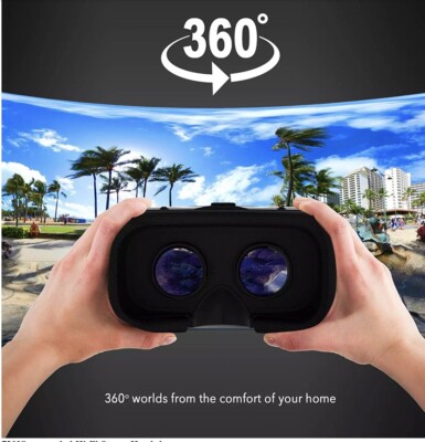 Vr 3d Glasses Virtual Reality Headset Android Iphone Goggles Smartphone 