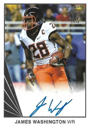 2018 Leaf Metal Draft James Washington #BA-JW2
