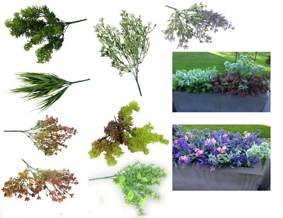 Ziergrassr Grnpflanze Kunstblumen Hochzeit knstliche Blumen Farn Palme |  eBay.de