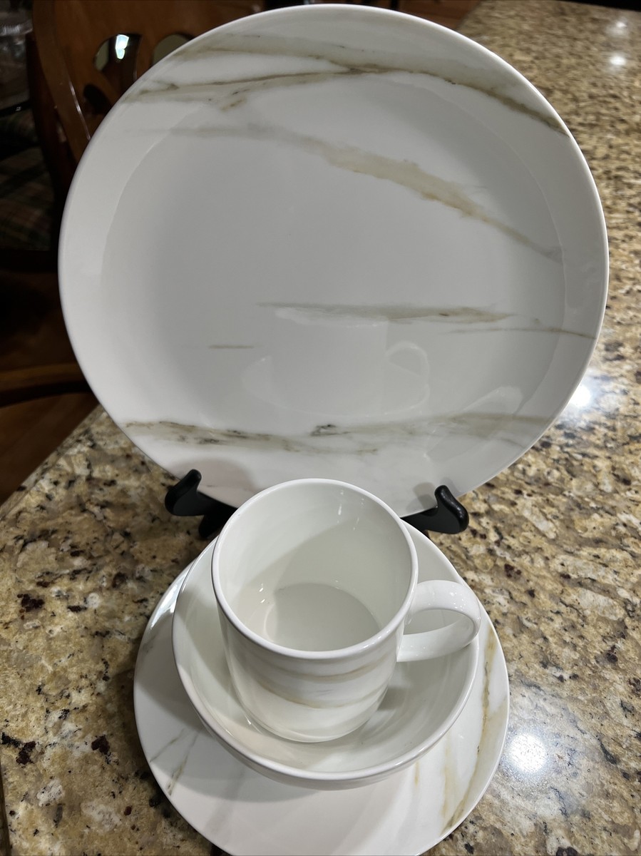 Vera Wang Venato Imperial 4-Piece Place Setting | eBay