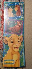 Vintage 36x12 WALT DISNEY THE LION KING Poster 90s Simba, Timon, Pumba, Rare!