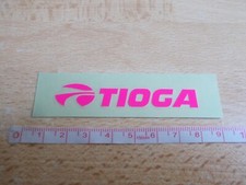 Aufkleber Radfahren, BMX - TIOGA - 9 cm - Rosa