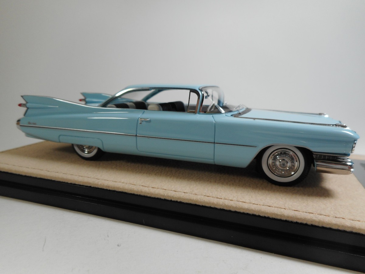 Stamp Models 1:43 1959 Cadillac Coupe DeVille Breton Blue