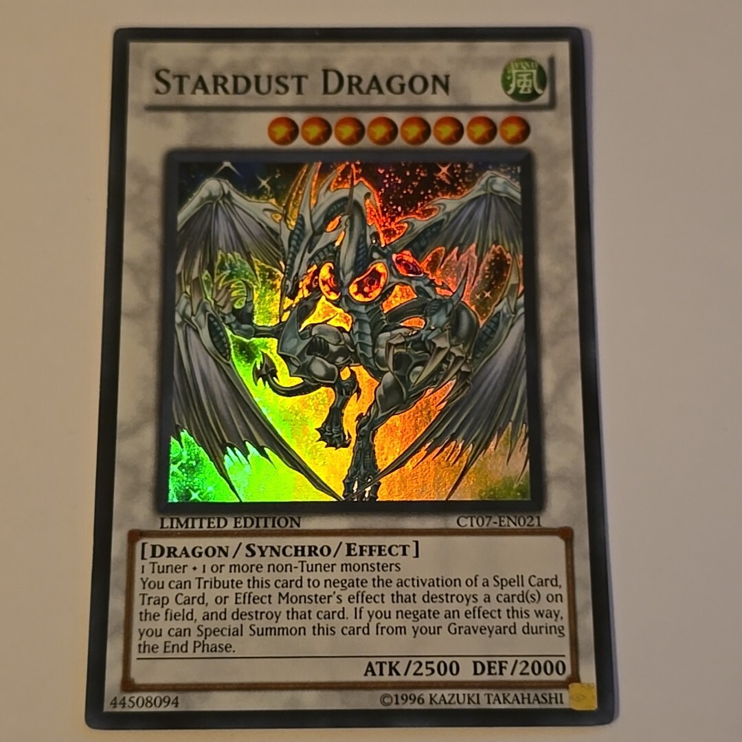 stardust dragon yugioh card Stardust Dragon (Oversized) [] Common