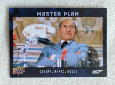 Upper Deck James Bond Villains & Henchmen Master Plan Trading Card MP-7 