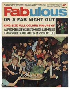 Fabulous 208 Magazine 1 May 1965 Rolling Stones Undertakers Manfred Mann Moody